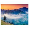 Designart PT11225-20-12 Fantastic Blue Mountains Panorama-Landscape Wall Art Canvas Print-20x12, 12" H x 20" W x 1" D 1P view 3