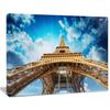 Beautiful view of Paris Paris Eiffel Towerin Paris Cityscape Canvas Print Art view 2