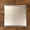 Fiorentina Leather Guest Book Padded Italian with Guests Embossed on Cover - Silver view 1