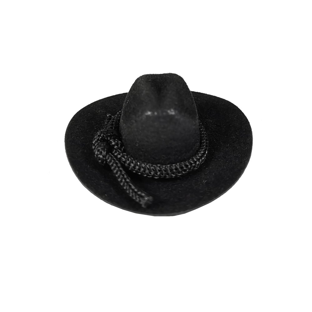 12pcs Mini Cowboy Hat Western Wedding Favors Decoration 2" Black by CalCastle
