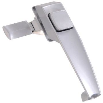 The Hillman Group 852062 Pushbutton Latch, Silver (2)