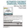 SOLARAY Activated Coconut Charcoal Powder 500 mg | Healthy Inner Cleansing & Digestive Tract Support | 300 Servings view 2