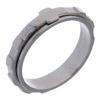 Holyart Rotating Rosary Ring in 925 Silver, 17.5 mm (0.69 inc.) - UK O view 1