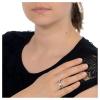 Holyart Rotating Rosary Ring in 925 Silver, 17.5 mm (0.69 inc.) - UK O view 2
