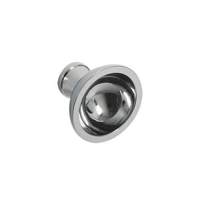 #461 CKP Brand 1-5/16 in. (33mm) Chalice Knob, Polished Chrome - 10 Pack