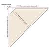 Sawdust City Kitchen Corner Cabinet (Old Brown) view 4