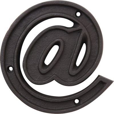 Posh Living Aluminum Alphabet @ 63298