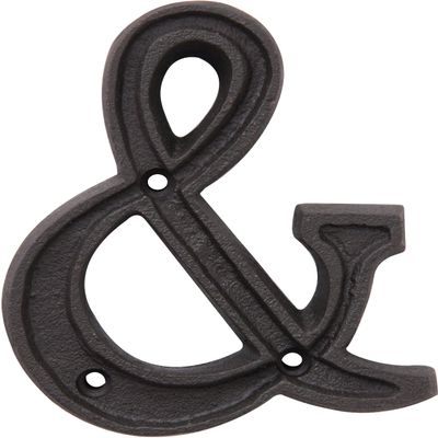 Posh Living Aluminum Letter & 63296