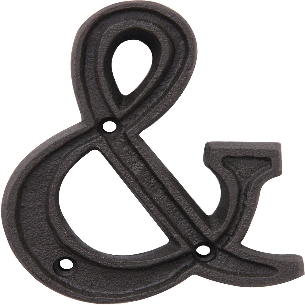 Posh Living Aluminum Letter & 63296