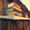 52" Bookshelf, Book Shelves, Steampunk Decor, Industrial Age, Display Shelf, Wall Decor, Wall Shelf, Unique Decor, Home Decor view 2