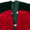 Northlight 60" Red Traditional Christmas Tree Skirt with Green Border Trim view 3