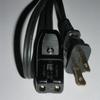 Sunbeam 1' R 2 Burger Grill Power Cord Model 8-19 (2pin) 36" ;from#breadmachinepartfinder view 1