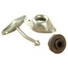 RV Designer Collection E255 3" Angled Metal Plunger Entry Door Holder New -supplier-home-gallery view 1