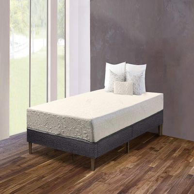 Orthosleep Products 13 Inch Flipable Double Sided Memory Foam & High Density Foam Mattress Size Full