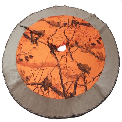 Carstens Realtree Orange AP Camo Blaze Christmas Tree Skirt