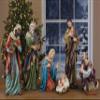 Avalon Gallery Nativity Sets for Christmas - Indoor Hand Painted Nativity Scene, 23.5-Inch Scale, 7-Piece view 2