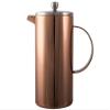 La Cafetire Classic 8-Cup Double Walled Cafetire, 1 L (1 pints) - Copper Finish view 1