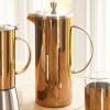 La Cafetire Classic 8-Cup Double Walled Cafetire, 1 L (1 pints) - Copper Finish view 2