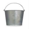 Mop Bucket, 2-1/2 gal, Silver view 1