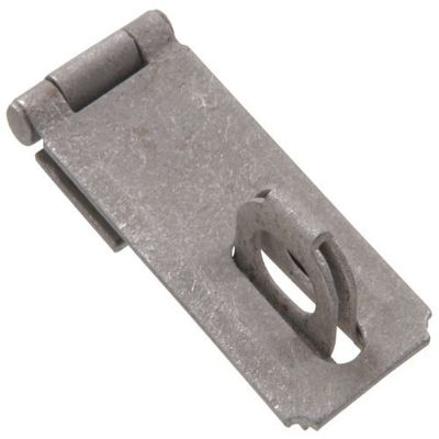 The Hillman Group 852759 2-1/2 - Fixed Staple Safety Hasps - Galvanized Finish 1-Pack (2)