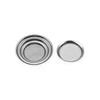 I GENIETTI Set of 2 PCS Sauce and Oil Filters, Silver view 1