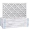 Aerostar 16x22x1 MERV 11 Air Filter, Pleated AC Furnace HVAC Filters (15.875x21.875x0.75), for Allergies Asthma Dust Pet Dander Smoke Bacteria Viruses, MPR 1500 FPR 10, USA, 12 Pack view 3