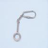 Hampton Nautical K-244-CH Chrome Handle Magnifier Key Chain 4" - Chrome Keyring - Magnifier Keychain view 2