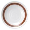 Koyo Pottery 53114003 Red Belt Plate, 7.5 view 1