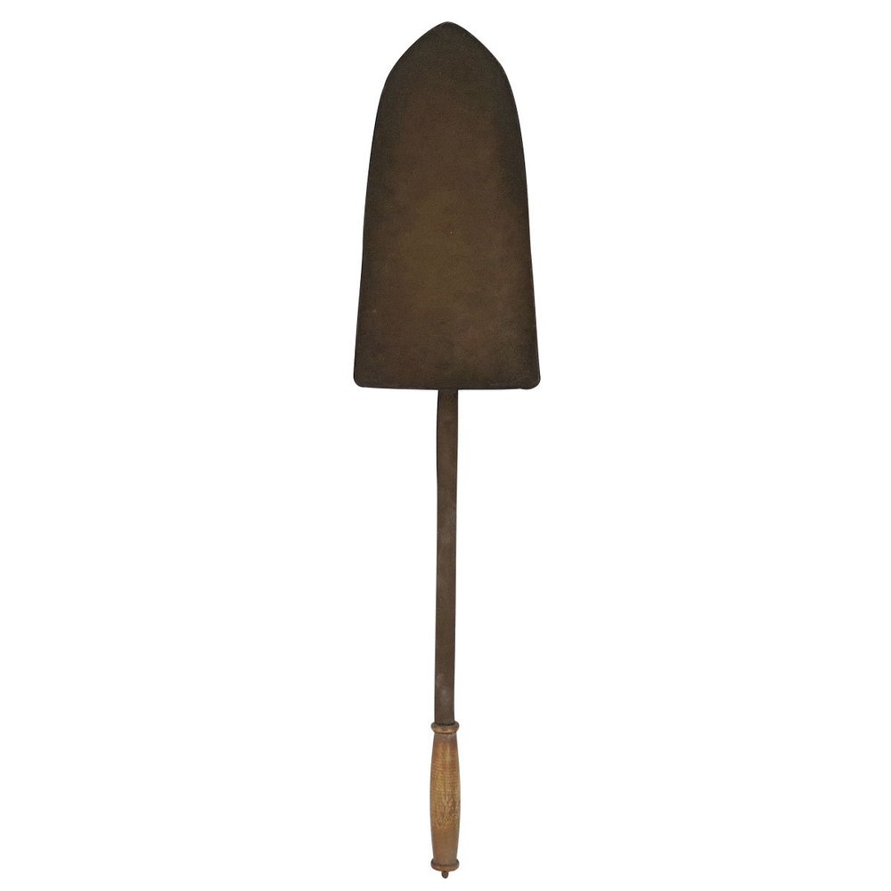 Foreside Deerfield Shovel Wall Art, Brown