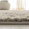 SAFAVIEH Area Rug 8x10 - Arizona Shag Collection - Large - Silver, Solid Design, Non-Shedding & Easy to Clean, Ideal for Living Room, Bedroom, Dining Space (ASG820C) view 4