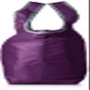 Audubuku 4142 Tote Bag, Cooler Bag, Folds Compactly, Purple view 3