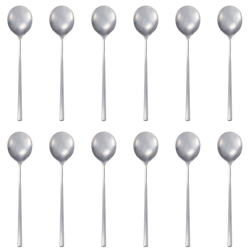 Beloynox BI0909-BS (12) Cascrute Bouillon Spoons, Set of 12