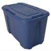 Storage Tote, 49 gal., Blue view 1
