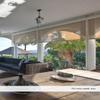 Custom Cordless Solar Shades 10 Percent Openness 50w x 48H, Ecru view 2