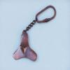 Hampton Nautical K-238-AC Antique Copper Titanic Propeller Key Chain 5" - Vintage Key Ring - Propeller Nautical Keychain view 2