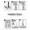 7" Plastic Bed Legs or Risers for Box Spring to Replace Metal Frame (Twin/Twin XL (6 Legs), Black) -Universal BedLegs Brand view 4