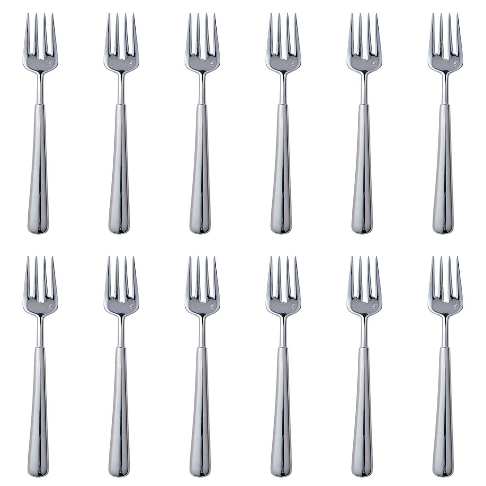 Beloinox BI1009-FF(12) Floret Fish Fork, Set of 12, Medium Pattern
