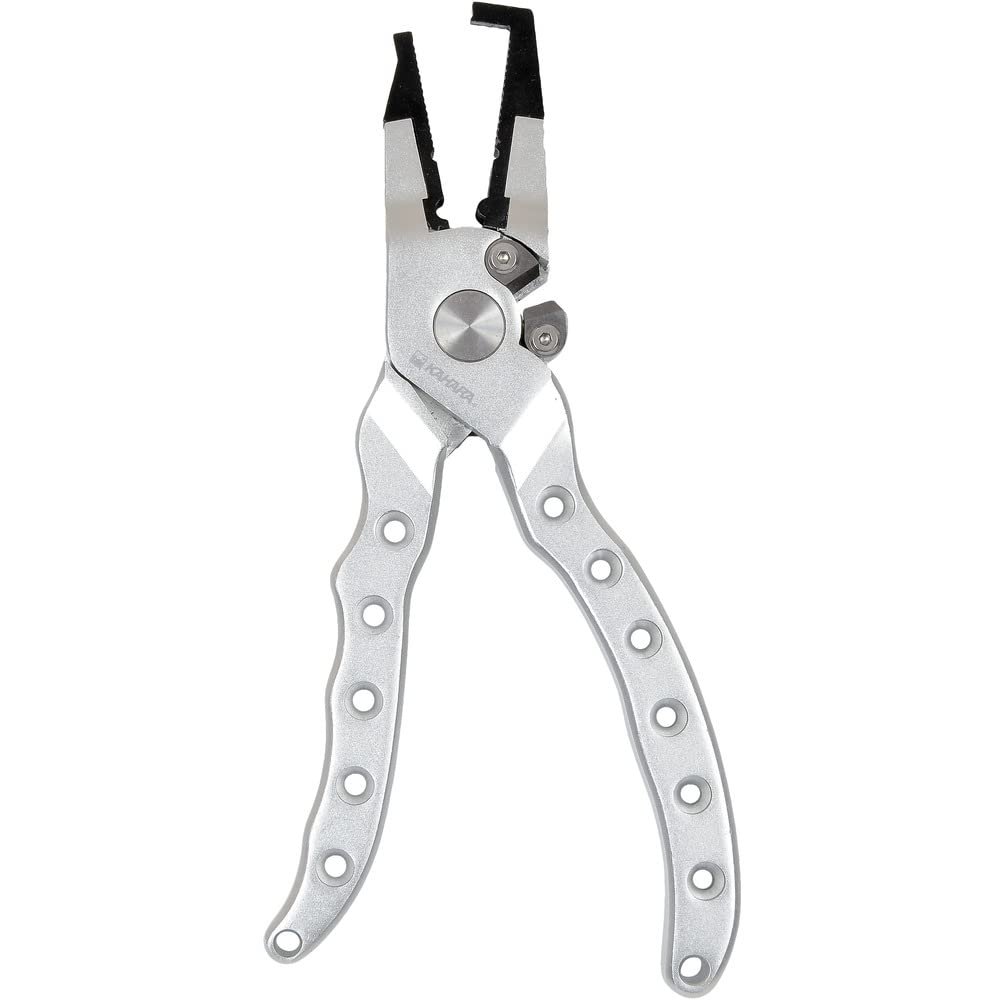 Kahara Split Ring Aluminium Pliers Plus Heavy Duty 205g 7 Inch Silver (7552)
