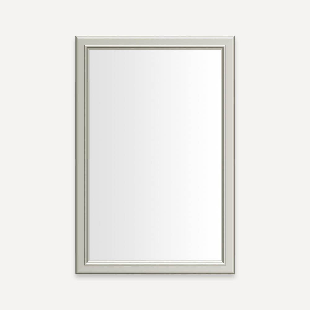 Robern DM2030BM77 - DC FRAMED WALL MIRROR, BM, 20X30, PN