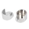 uxcell A16071200ux0220 Closet Rod Flange Wardrobe Closet 26Mm Dia Metal Round Tube Rod Flange Holder Bracket 2Pcs view 1