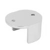 uxcell A16071200ux0220 Closet Rod Flange Wardrobe Closet 26Mm Dia Metal Round Tube Rod Flange Holder Bracket 2Pcs view 2