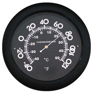 Manufacturer Varies Analog Thermometer,-40 to 120 Degree F 49T436-1 Each