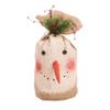 Glitzhome Snowman Burlap Table Decor view 1