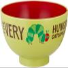 4964412807199 The Very Hungry Caterpillar coating soup bowl view 1