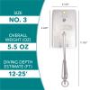 Clarkspoon Fishing Planer - Multiple Sizes - Braced Design Size 3-12-25' view 3