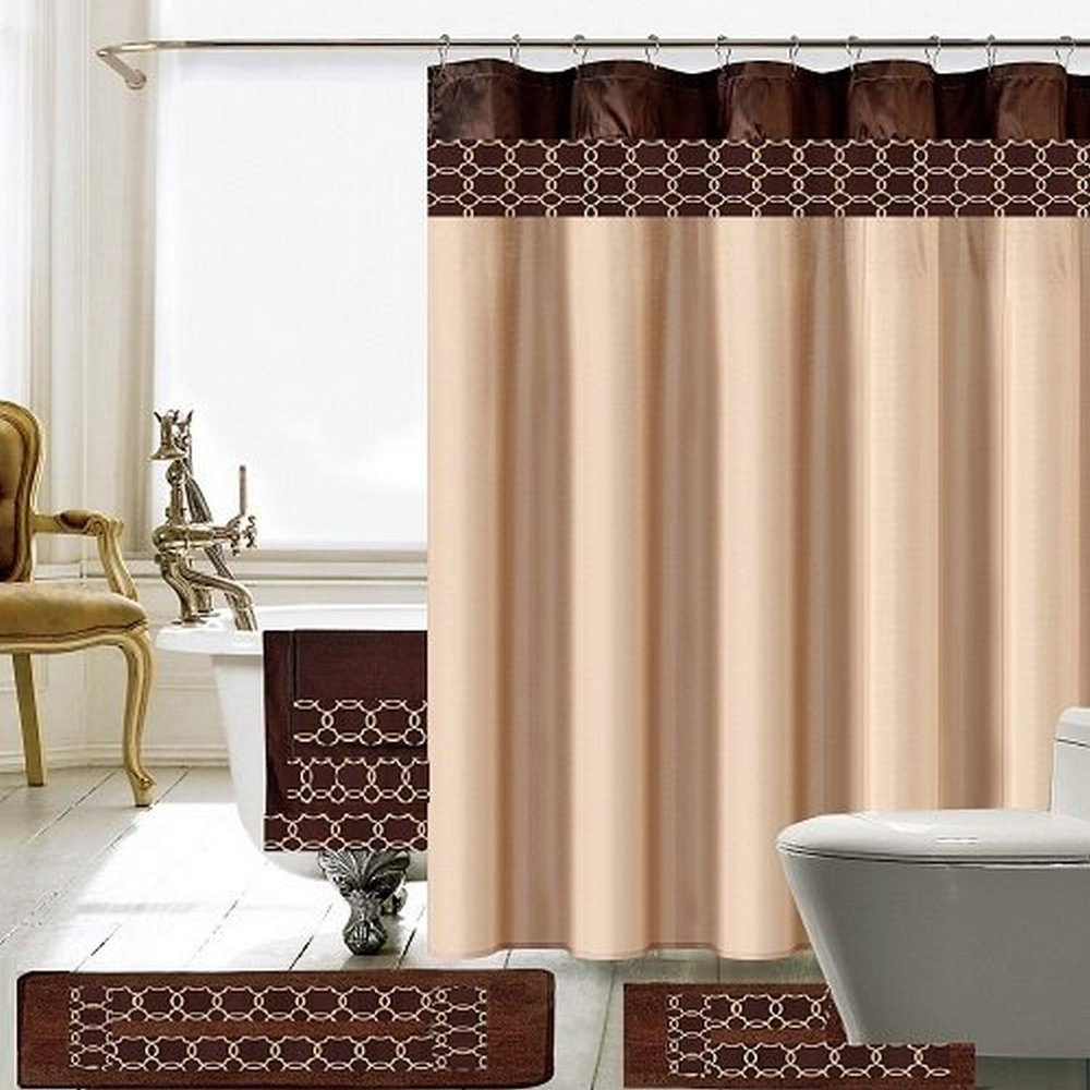 Daniel's Bath 18PC Rose 18 Piece Charlton Bath Set
