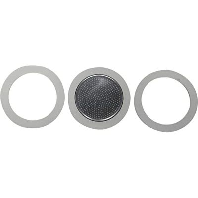 Bialetti - Moka Induction 3 cup 3 GASKET AND FILTER PLATE