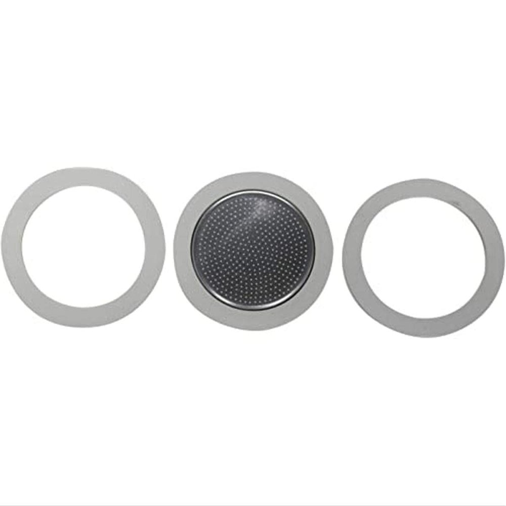 Bialetti - Moka Induction 3 cup 3 GASKET AND FILTER PLATE
