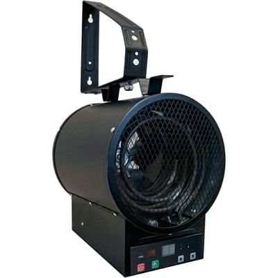 fan forced garage heater 4800/2400 watts 240 volt with remote qty 1