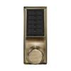 Simplex 1011-03-41 Cylindrical Lock, Combination Entry Only, No Key Override Bright Brass view 1